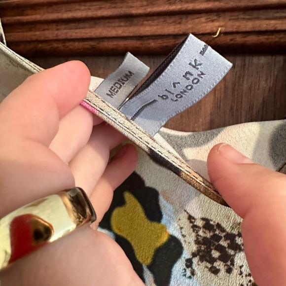 Sadie leopard colorful wrap dress by blank London purchased from Anthropologie - Picture 2 of 6